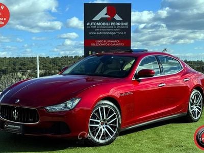 Usata Maserati Ghibli 250 CV (183 kW) 2017 Rosso energia Berlina