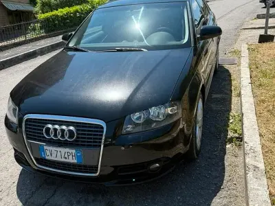 Usata Audi A3 140 CV (102 kW) 2005 Nero Utilitaria