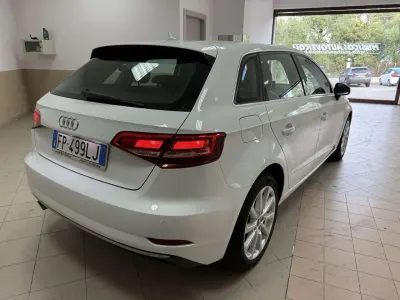 Usata Audi A3 Sport 116 CV (85 kW) 2018 Bianco Berlina