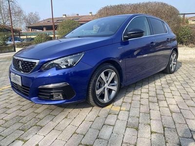 Usata Peugeot 308 GT-line 131 CV (96 kW) 2019 Blu/azzurro Berlina