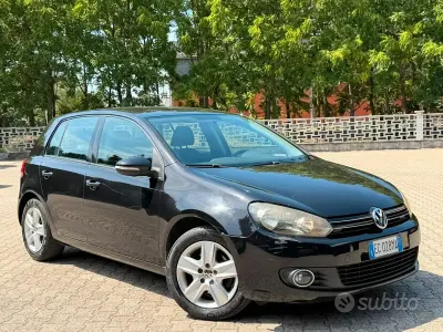 Usata VW Golf VI Highline 140 CV (102 kW) 2010 Nero Utilitaria