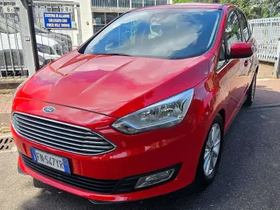 Usata Ford C-MAX Titanium 125 CV (91 kW) 2018 Rosso Monovolume