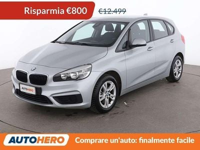 Argento Usata 2015 BMW 218 Active Tourer Basis Monovolume | 11.399 € (Buon prezzo)