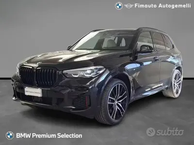 Usata BMW X5 M Sport 231 CV (169 kW) 2022 Nero / metallizzato SUV