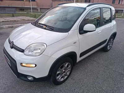 Usata Fiat Panda 4x4 S 75 CV (55 kW) 2015 Bianco Utilitaria