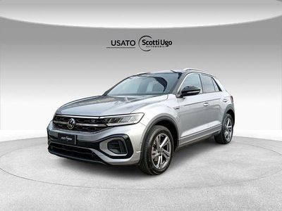 Usata VW T-Roc R-line 150 CV (110 kW) 2022 Argento SUV