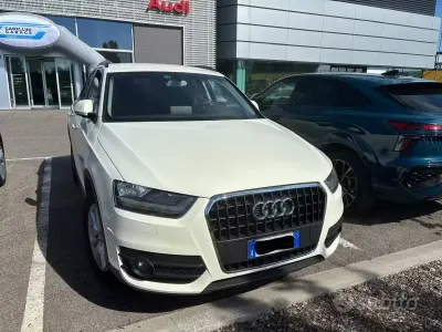 Usata Audi Q3 Advanced 140 CV (102 kW) 2014 Bianco SUV