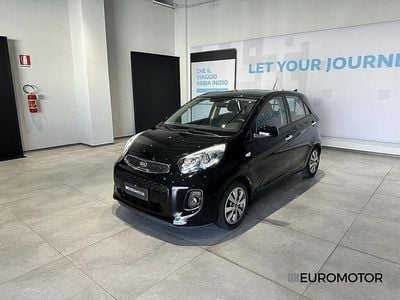 Usata Kia Picanto Active 66 CV (48 kW) 2016 Nero Utilitaria
