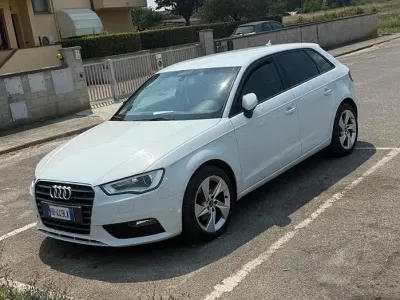 Usata Audi A3 150 CV (110 kW) 2013 Bianco Berlina