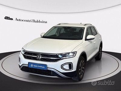Usata VW T-Roc Style 110 CV (80 kW) 2023 Bianco SUV