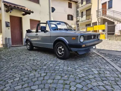 Usata VW Golf Cabriolet GTI 110 CV (80 kW) 1982 Bluazzurro Cabrio