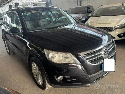 Usata VW Tiguan Trendline 150 CV (110 kW) 2009 Nero SUV