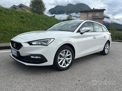 Usata Seat Leon 4Drive 150 CV (110 kW) 2023 Bianco Station wagon