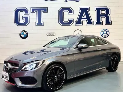 Usata Mercedes C250 Premium 204 CV (150 kW) 2019 Grigio Coupé