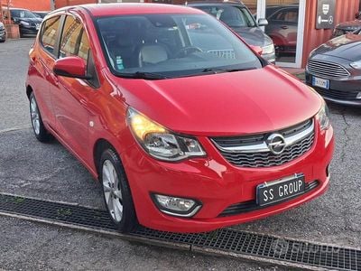 Usata Opel Karl Cosmo 75 CV (55 kW) 2015 Rosso Utilitaria