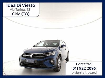 Usata VW Taigo R-line 110 CV (80 kW) 2022 Reef blue metallizzato SUV