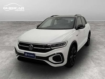 Bianco Usata 2023 VW T-Roc R-line SUV | 26.900 € (Cara)