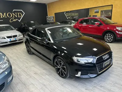 Usata Audi A3 110 CV (80 kW) 2016 Nero Cabrio