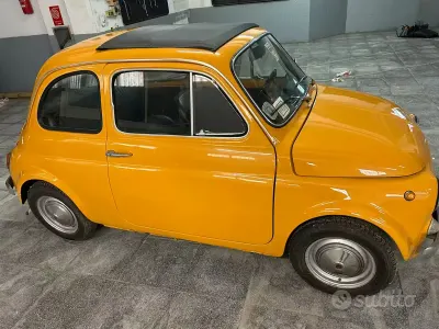 Usata Fiat 500 1970 Giallo Utilitaria