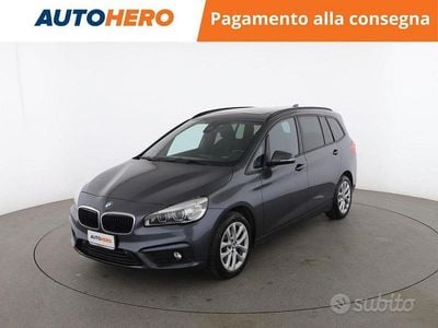 Usata BMW 220 Gran Tourer Advantage 190 CV (139 kW) 2016 Grigio Monovolume