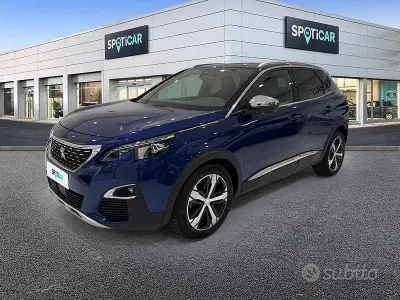 Usata Peugeot 3008 GT 177 CV (130 kW) 2018 Blu SUV
