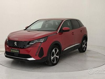 Begagnad Peugeot 3008 Allure 131 HK (96 kW) 2021 Röd SUV
