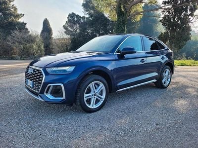 Usata Audi Q5 S-Line 204 CV (150 kW) 2021 Blu SUV