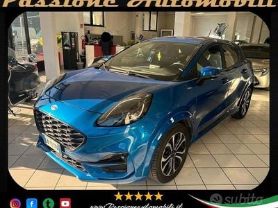 Usata Ford Puma ST-Line 125 CV (91 kW) 2020 Blu SUV