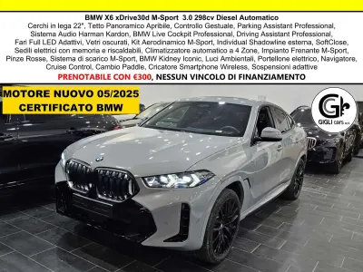 Usata BMW X6 M Sport 298 CV (219 kW) 2024 Brookly gray SUV