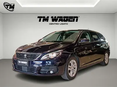 Usata Peugeot 308 Business-Line 131 CV (96 kW) 2019 Nero Station wagon
