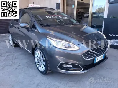 Usata Ford Fiesta Vignale 85 CV (62 kW) 2018 Grigio Utilitaria