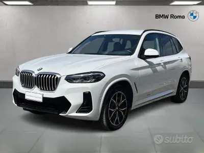 Usata BMW X3 M Sport 190 CV (139 kW) 2023 Alpine white SUV