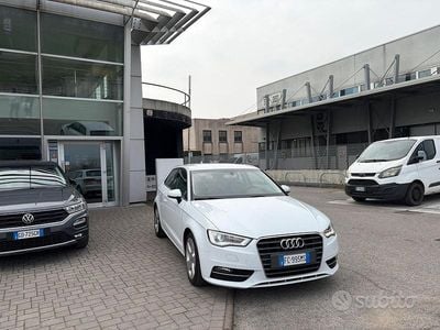 Usata Audi A3 Ambition 110 CV (80 kW) 2016 Bianco Berlina