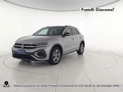 Usata VW T-Roc R-line 150 CV (110 kW) 2023 Pyrit silver metallizzato nero SUV