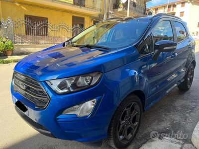 Usata Ford Ecosport ST-Line 95 CV (69 kW) 2021 Blu SUV
