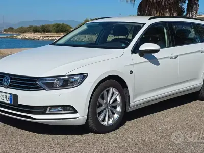 Usata VW Passat Business 150 CV (110 kW) 2017 Bianco Station wagon