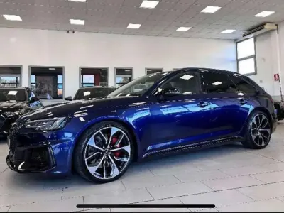 Usata Audi RS4 Exclusive 450 CV (330 kW) 2019 Blu/azzurro Station wagon
