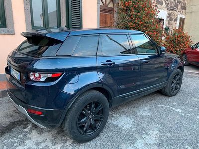 Usata Land Rover Range Rover evoque Dynamic 190 CV (139 kW) 2013 Blu SUV