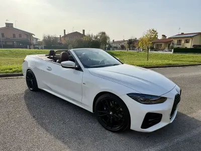Usata BMW 420 Cabriolet M Sport 184 CV (135 kW) 2021 Bianco Cabrio
