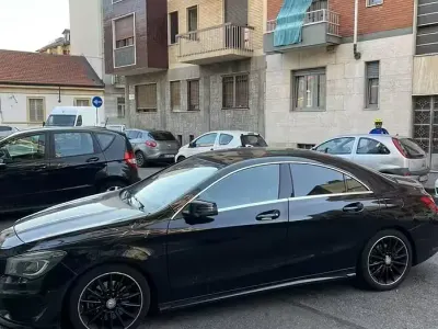 Usata Mercedes CLA220 177 CV (130 kW) 2016 Nero Coupé
