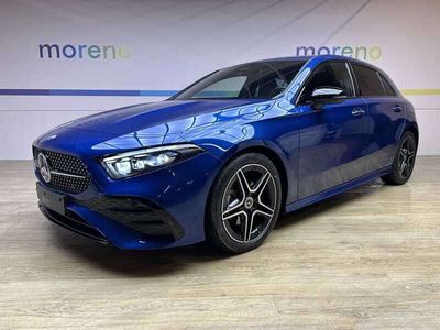 Usata Mercedes A200 AMG Line Premium 150 CV (110 kW) 2023 Blu/azzurro Berlina