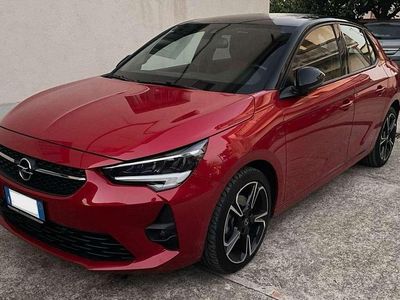 Usata Opel Corsa GS Line 101 CV (74 kW) 2021 Rosso Berlina