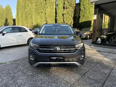 Usado VW T-Cross Style 95 CV (69 kW) 2020 Gris SUV
