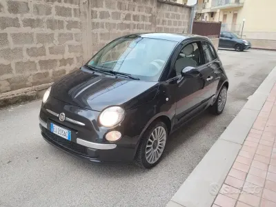 Usata Fiat 500 Lounge 95 CV (69 kW) 2012 Nero Berlina