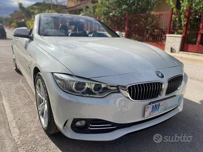 Usata BMW 420 Luxury Line 184 CV (135 kW) 2014 Bianco Cabrio