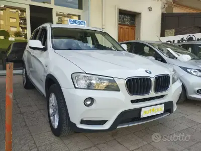 Usata BMW X3 Sport Line 143 CV (105 kW) 2013 Bianco SUV