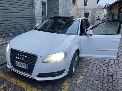 Usata Audi A3 Sportback Attraction 140 CV (102 kW) 2009 Bianco Utilitaria