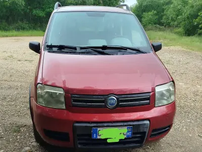 Brugt Fiat Panda Dynamic 69 HK (50 kW) 2005 Rød Hatchback