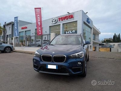 Usata BMW X1 150 CV (110 kW) 2018 Blu SUV