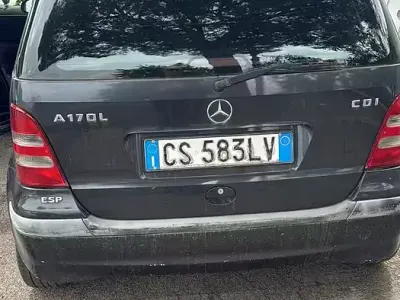 Usata Mercedes A200 82 CV (60 kW) 2002 Grigio Monovolume